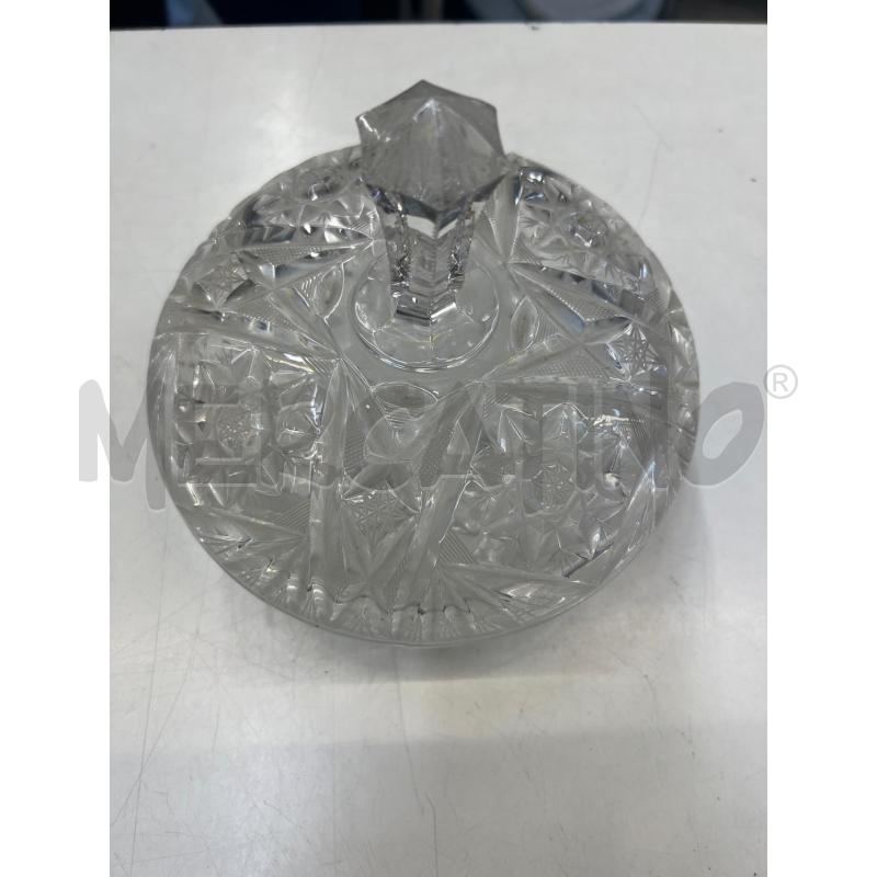 CONTENITORE PORTA BON BON CRISTALLO INTAGLIATO VINTAGE | Mercatino dell'Usato Teramo 2
