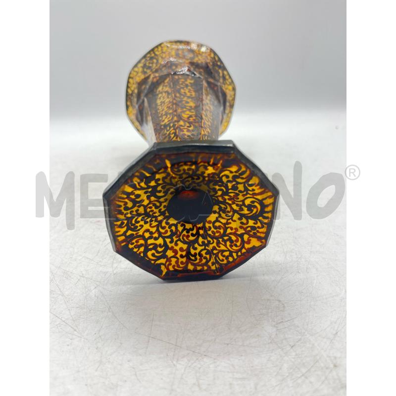 COPPA VETRO EPOCA FINITURE ARGENTO DIPINTO | Mercatino dell'Usato Teramo 4