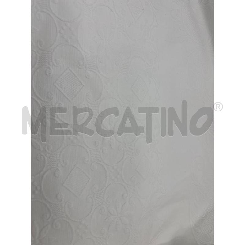 COPRI LETTO MATRIMONIALE PIQUET BIANCO PIZZO UNCINETTO  | Mercatino dell'Usato Teramo 3