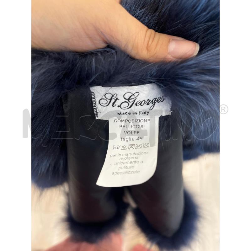 COPRI SPALLA ST.GEORGE MADE IN ITALY BLU VOLPE  | Mercatino dell'Usato Teramo 4