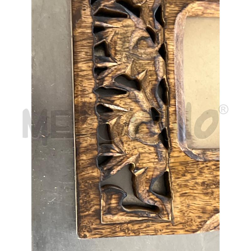 CORNICETTA ETNICA LEGNO 4 FOTO | Mercatino dell'Usato Teramo 4
