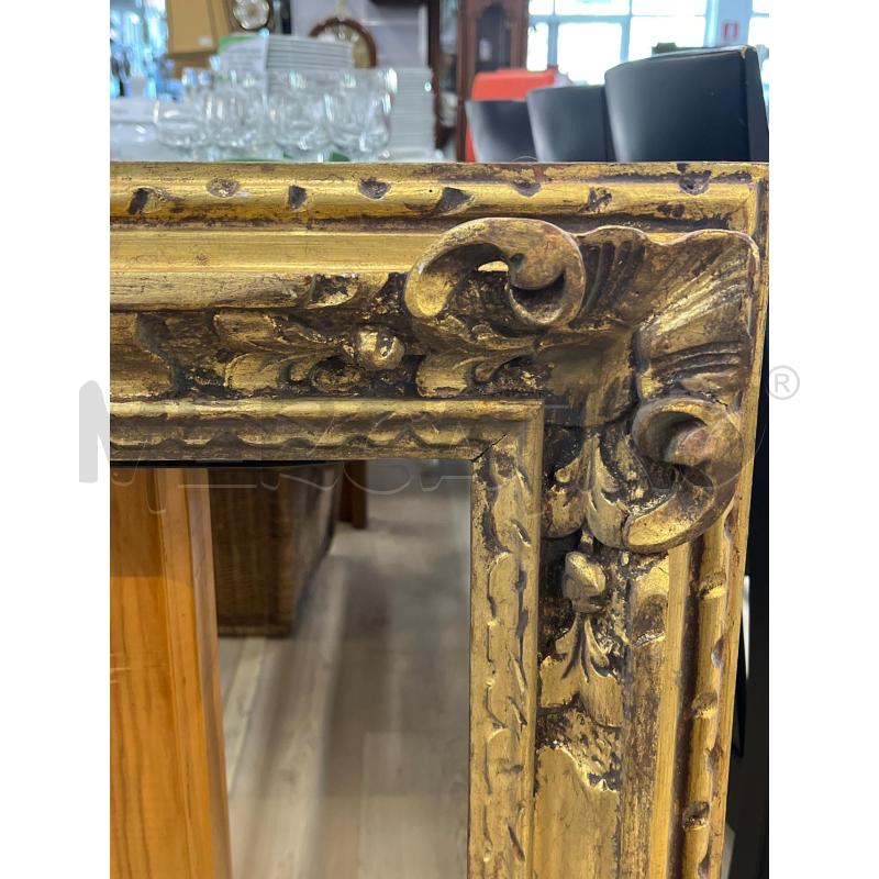 CORNICE DORATA IN LEGNO MOLTO GRANDE IN STILE IMPERIALE ESTERNO 118X90 INTERNO 70X100 | Mercatino dell'Usato Teramo 2
