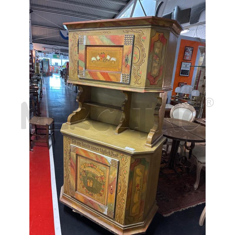 CREDENZA ARTE POPOLARE TEDESCA 2 SPORTELLI  | Mercatino dell'Usato Teramo 1