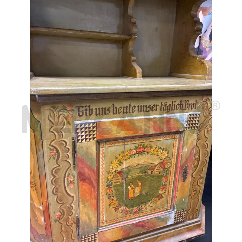 CREDENZA ARTE POPOLARE TEDESCA 2 SPORTELLI  | Mercatino dell'Usato Teramo 3