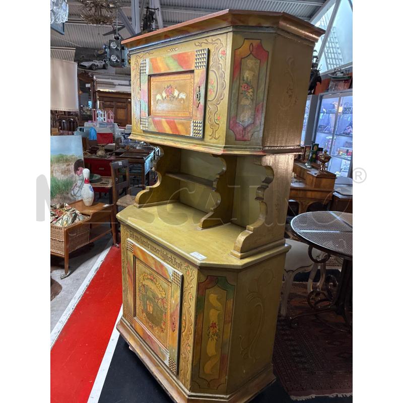 CREDENZA ARTE POPOLARE TEDESCA 2 SPORTELLI  | Mercatino dell'Usato Teramo 5