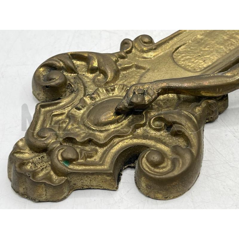 CROCIFISSO VECCHIO EPOCA IN OTTONE PIENO 51X27CM | Mercatino dell'Usato Teramo 4