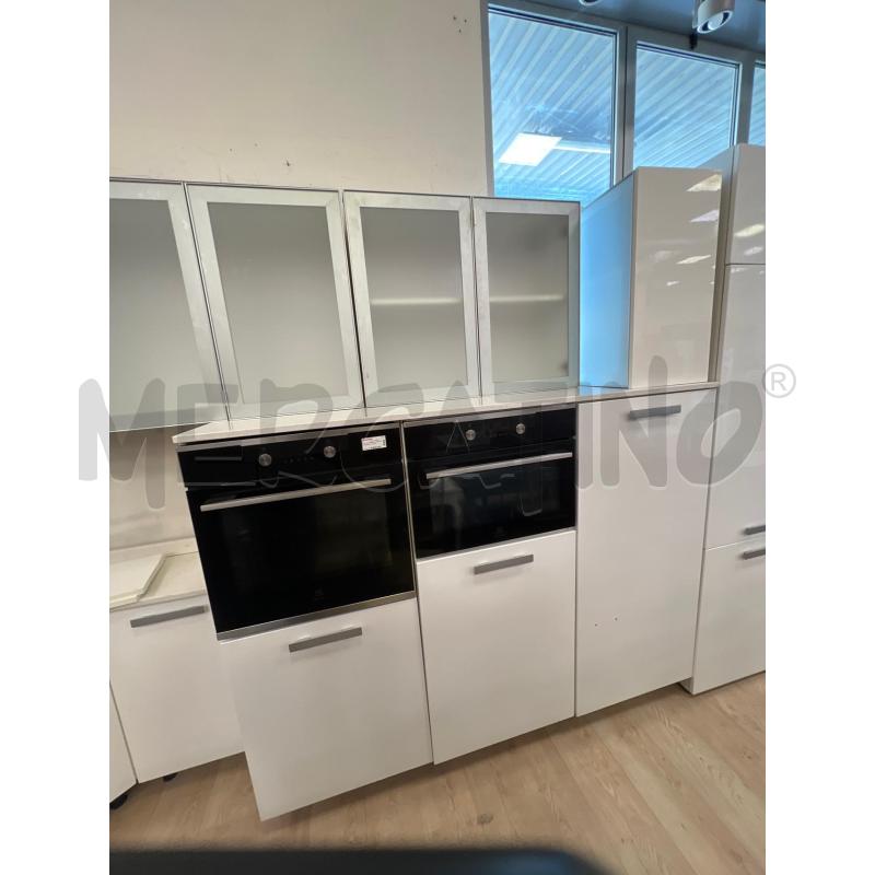 CUCINA GRANDE COMPLETA BIANCA P T MARMO - CON ELETTRODOMESTICI | Mercatino dell'Usato Teramo 2