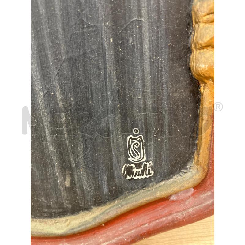 DIPINTO QUADRO IMMAGINE SANTO CORNICE LEGNO PARTICOLARE | Mercatino dell'Usato Teramo 2