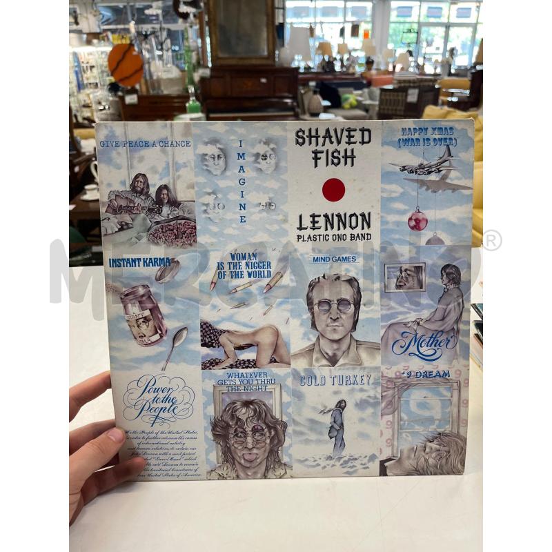 DISCO LP SHAVED FISH LENNON PLASTIC ONO BAND  | Mercatino dell'Usato Teramo 1