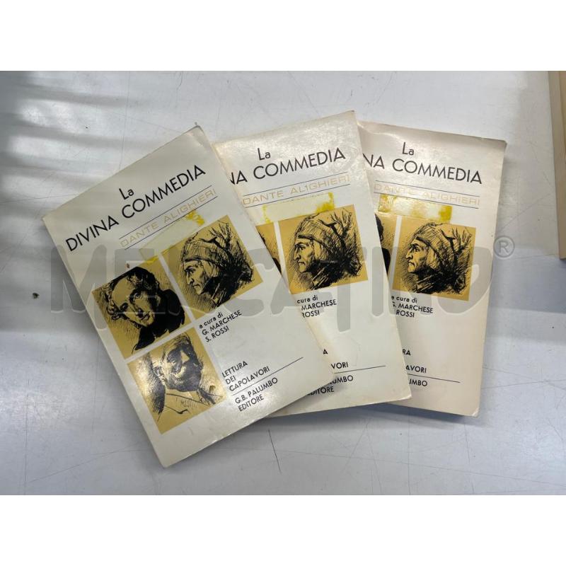 DIVINA COMMEDIA 3 VOLUMI PALUMBO EDITORE | Mercatino dell'Usato Teramo 1