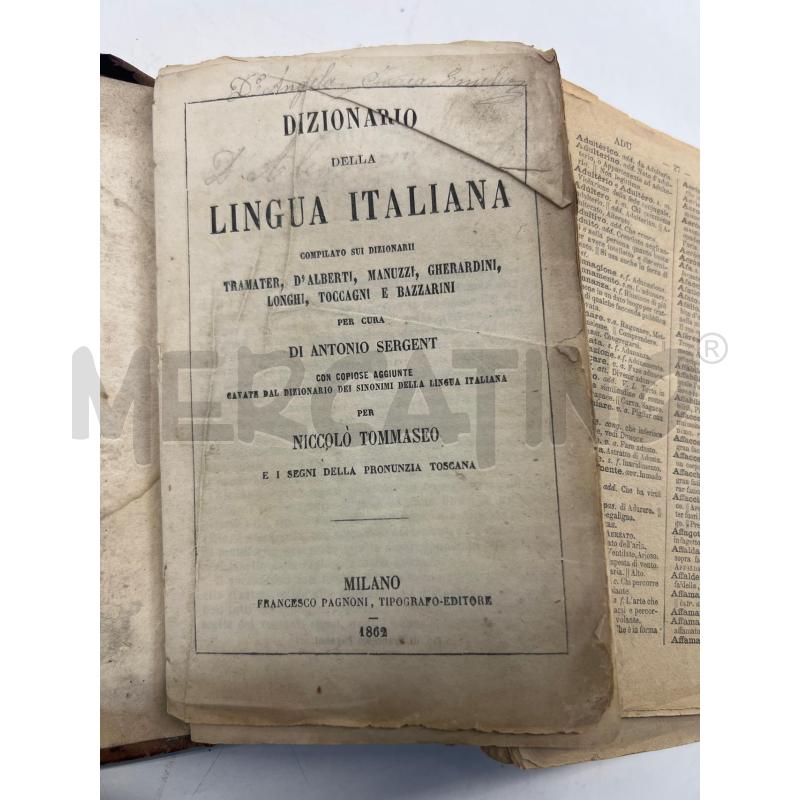 DIZIONARIO EPOCA LINQUA ITALIANA  | Mercatino dell'Usato Teramo 3