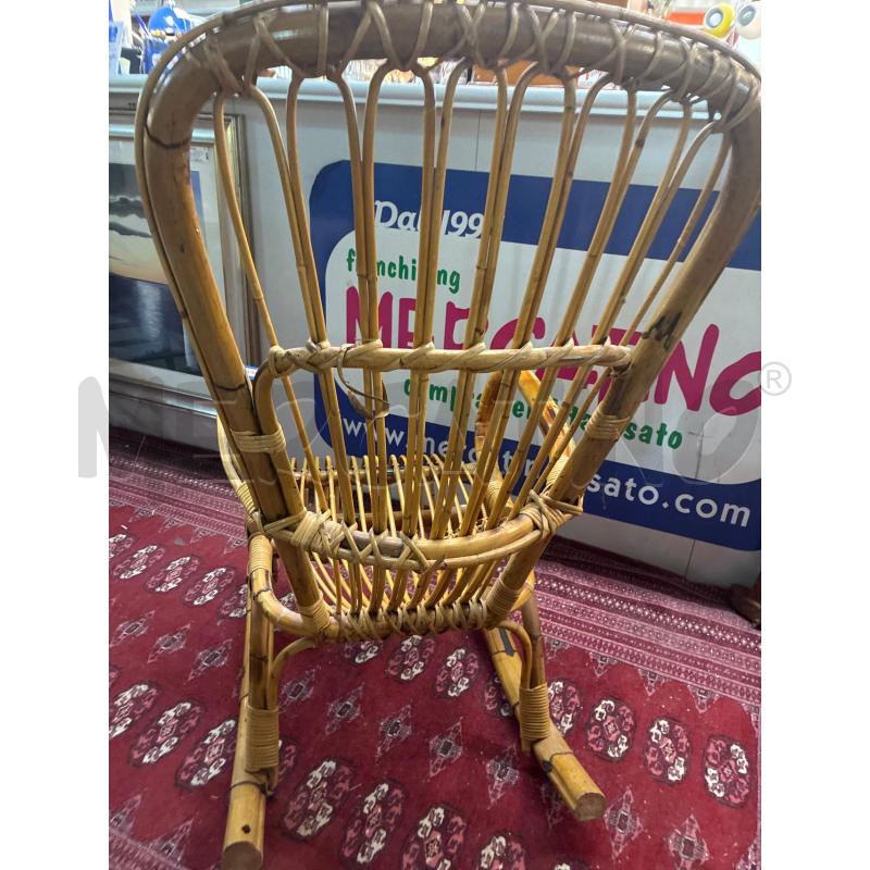 DONDOLO DESIGN BAMBOO E VIMINI | Mercatino dell'Usato Teramo 3