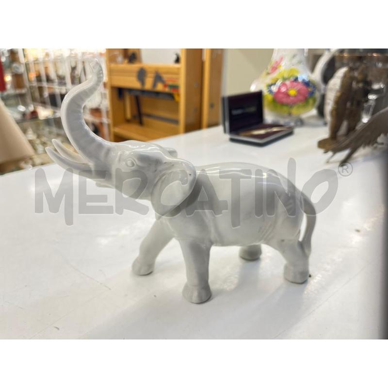 ELEFANTINO CERAMICA BIANCO | Mercatino dell'Usato Teramo 1