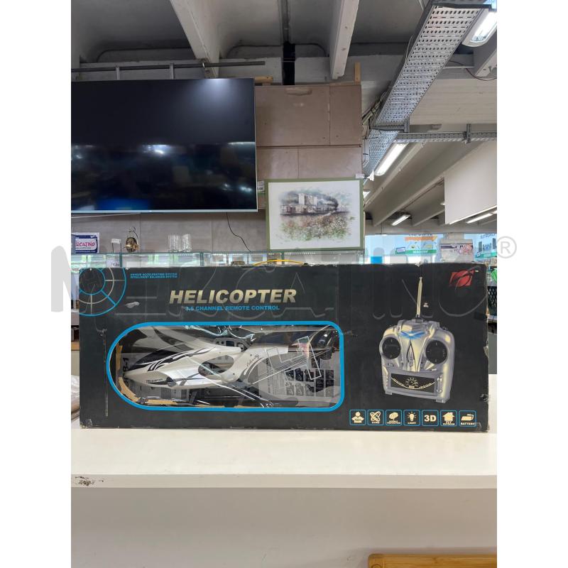 ELICOTTERO MODELLINO W908 1 RADIOCOMANDATO  | Mercatino dell'Usato Teramo 1