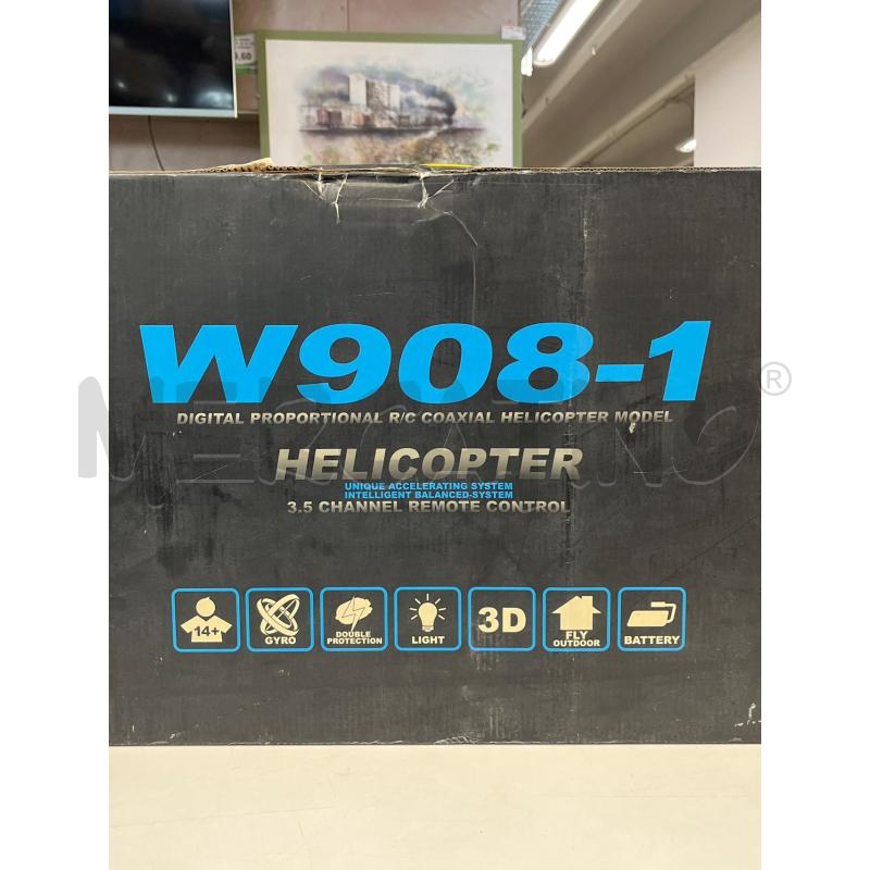 ELICOTTERO MODELLINO W908 1 RADIOCOMANDATO  | Mercatino dell'Usato Teramo 3