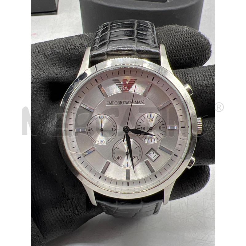 EMPORIO ARMANI - OROLOGIO DA POLSO AR2432 UOMO - NUOVO BOX E GARANZIA - CINTURINO PELLE - CINTURINO  | Mercatino dell'Usato Teramo 1