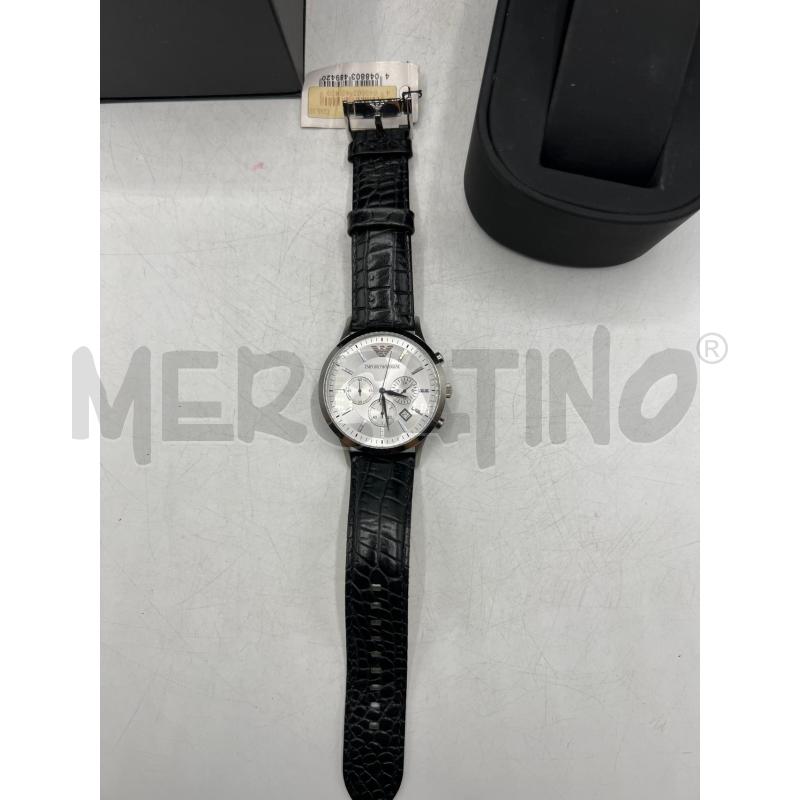 EMPORIO ARMANI - OROLOGIO DA POLSO AR2432 UOMO - NUOVO BOX E GARANZIA - CINTURINO PELLE - CINTURINO  | Mercatino dell'Usato Teramo 2