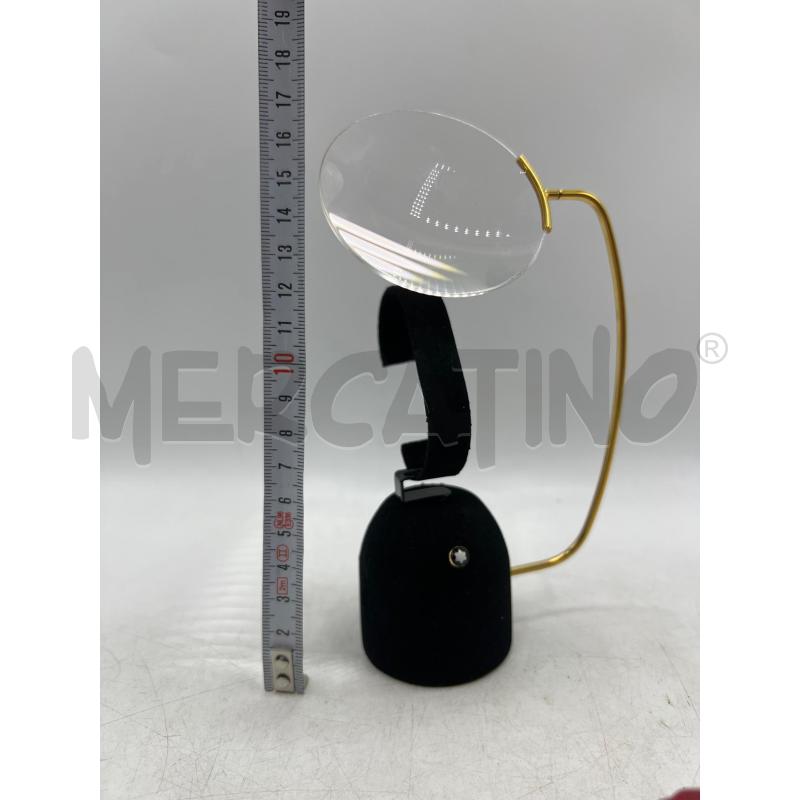ESPOSITORE MONTBLANC PER OROLOGIO CON LENTE INGRANDIMENTO | Mercatino dell'Usato Teramo 2