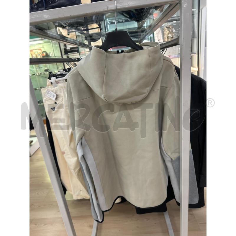 FELPA UOMO NIKE BEIGE GRIGIO CON CAPPUCCIO  | Mercatino dell'Usato Teramo 3