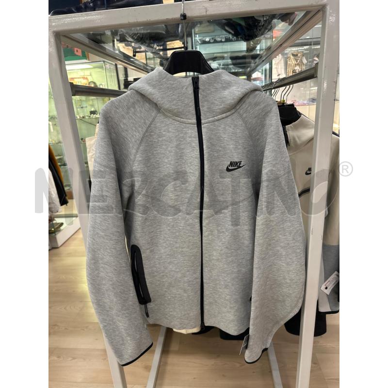 FELPA UOMO NIKE GRIGIO CON CAPPUCCIO INSERTI IN GOMMA  | Mercatino dell'Usato Teramo 1