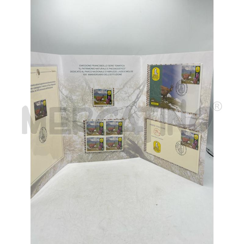 FOLDER COMPLETO FRANCOBOLLI PARCO NAZIONALE D ABRUZZO E MOLISE | Mercatino dell'Usato Teramo 4