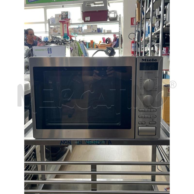 FORNO MICROONDE M615 1EG MIELE | Mercatino dell'Usato Teramo 1