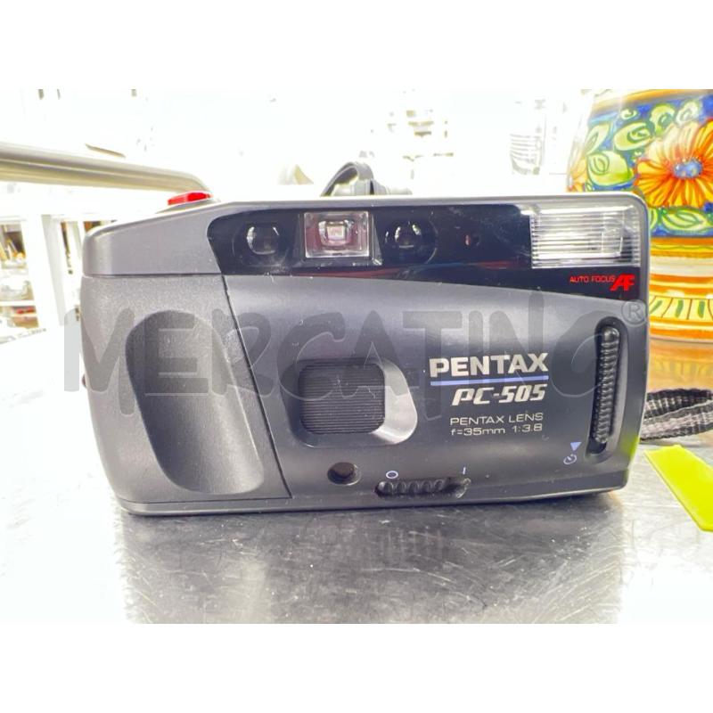 FOTOCAMERA VINTAGE A RULLINO PENTAX PC 505 | Mercatino dell'Usato Teramo 1