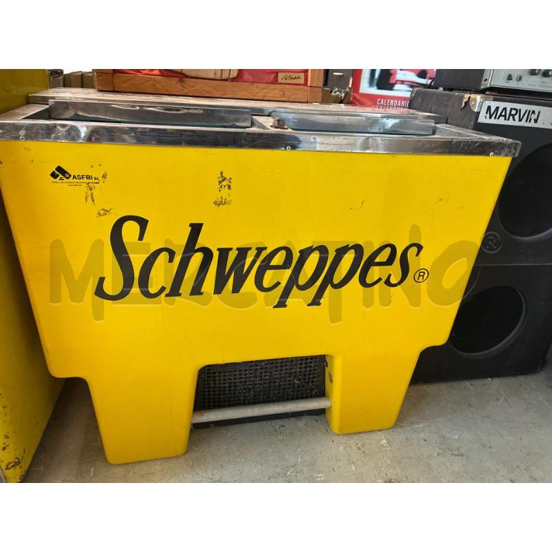 FRIGO BOTTIGLIERA BASSO SCHWEPPES TIPO POZZETTO GIALLO | Mercatino dell'Usato Teramo 4