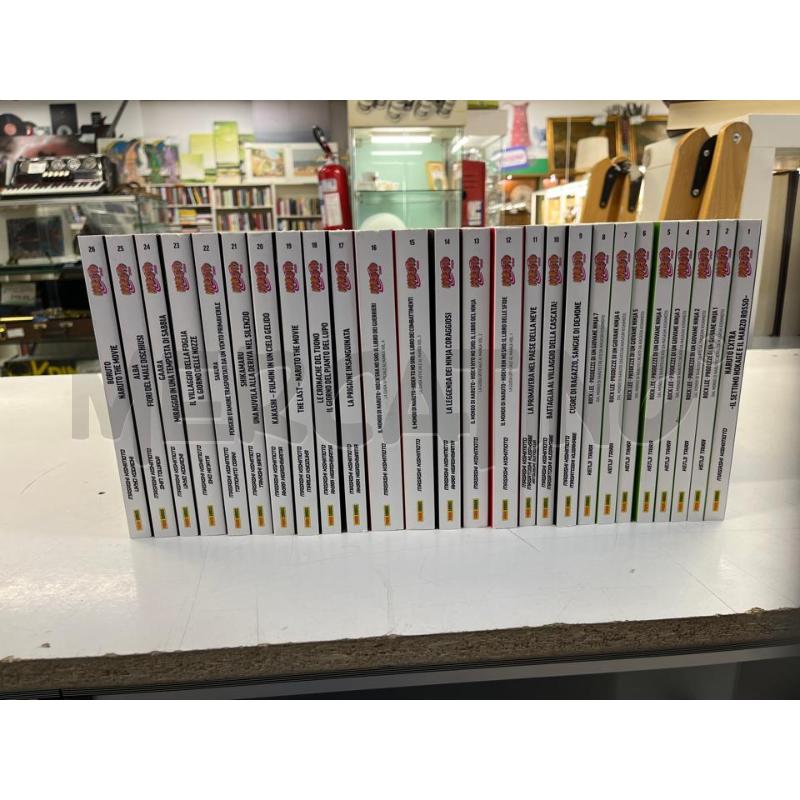 FUMETTI COLLEZIONE NARUTO SAGA DA 1 A 26 COMPLETO | Mercatino dell'Usato Teramo 1