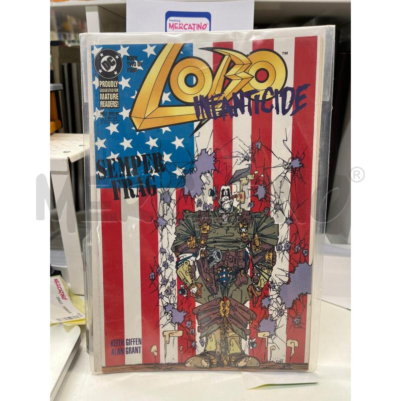 FUMETTO LOBO INFANTICIDE LINGUA ORIGINALE NOV 92 | Mercatino dell'Usato Teramo 1