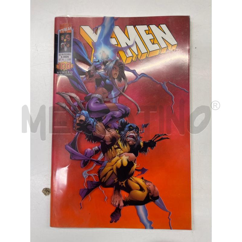 FUMETTO X-MEN 100 DA COLLEZIONE SOVRACOPERTINA ACETATA 1998 | Mercatino dell'Usato Teramo 1