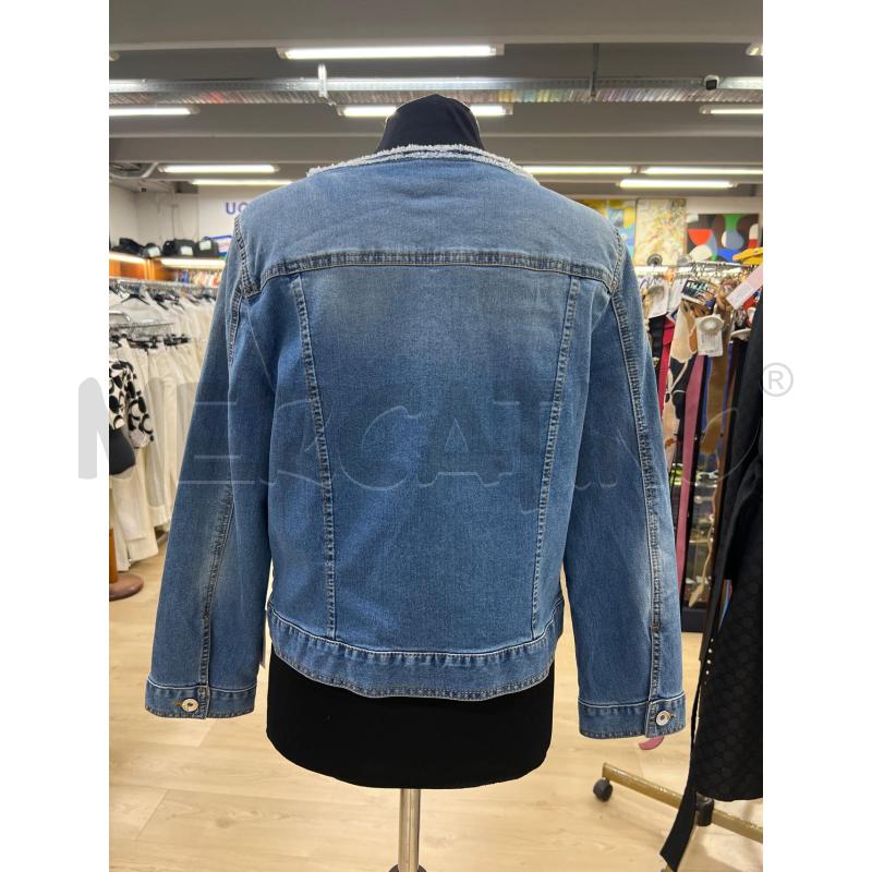 GIACCA DONNA EMME MARELLA BLU JEANS 2 TASCHE | Mercatino dell'Usato Teramo 2