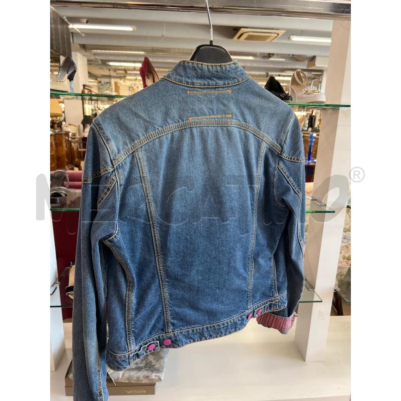GIACCA DONNA ETRO BLU JEANS BOTTONI ROSA | Mercatino dell'Usato Teramo 2