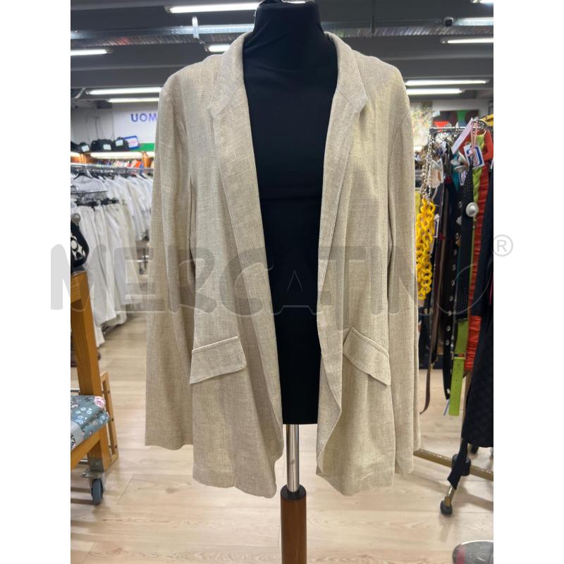 GIACCA DONNA RINASCIMENTO DORATA LUREX 2 TASCHE FINTE | Mercatino dell'Usato Teramo 1