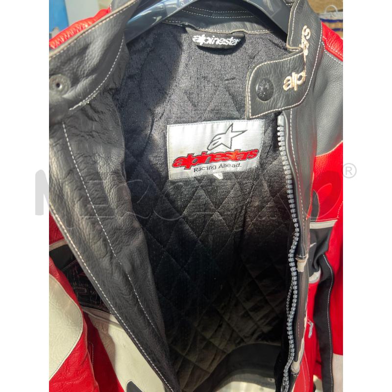 GIACCA UOMO ALPINESTAR ROSSA NERA TG 48 | Mercatino dell'Usato Teramo 2