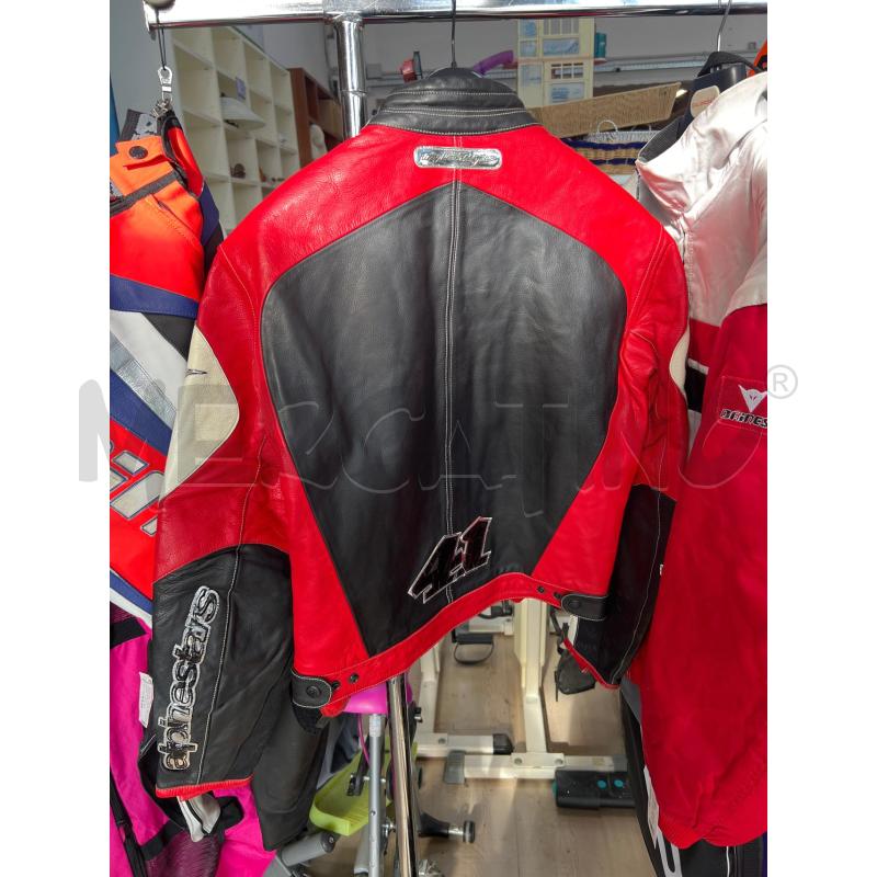 GIACCA UOMO ALPINESTAR ROSSA NERA TG 48 | Mercatino dell'Usato Teramo 4