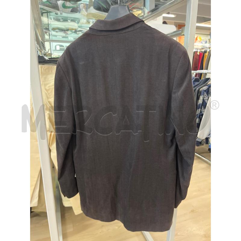 GIACCA UOMO A&T MARRONE SPINATO 4 TASCHE | Mercatino dell'Usato Teramo 3