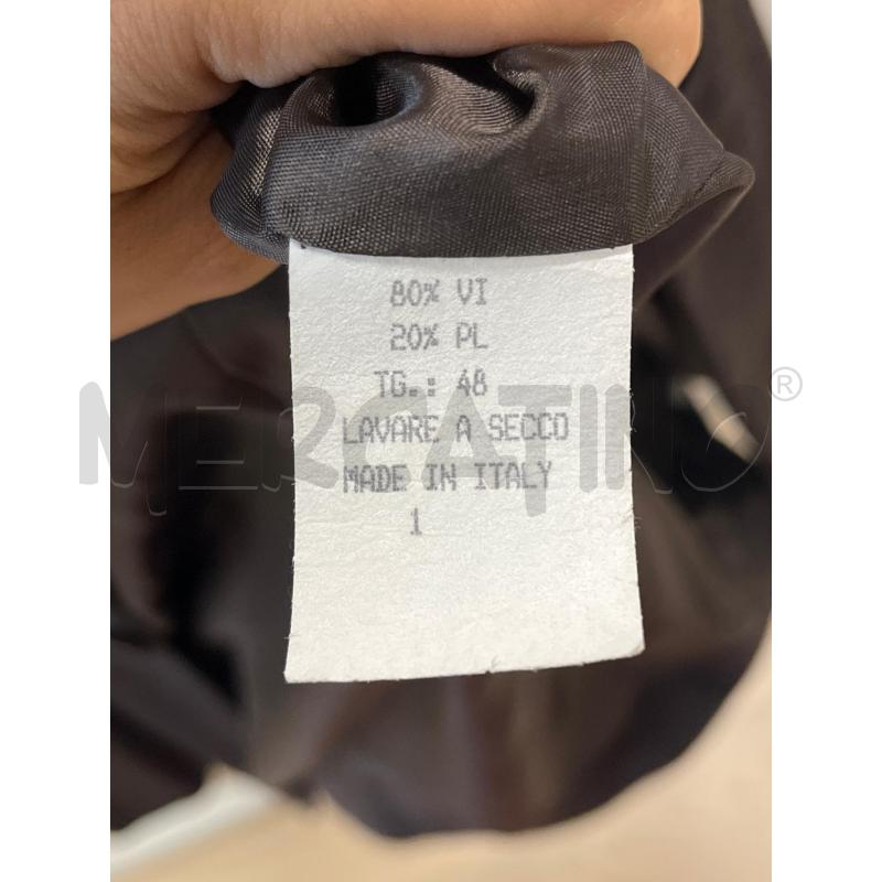 GIACCA UOMO A&T MARRONE SPINATO 4 TASCHE | Mercatino dell'Usato Teramo 4