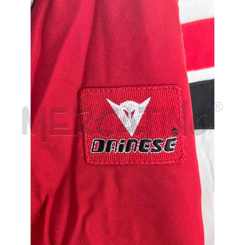 GIACCA UOMO DA MOTO DAINESE BIANCA ROSSA STOFFA | Mercatino dell'Usato Teramo 3