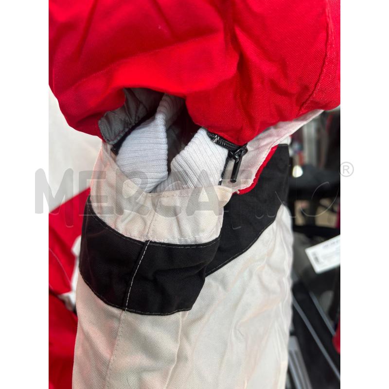 GIACCA UOMO DA MOTO DAINESE BIANCA ROSSA STOFFA | Mercatino dell'Usato Teramo 4