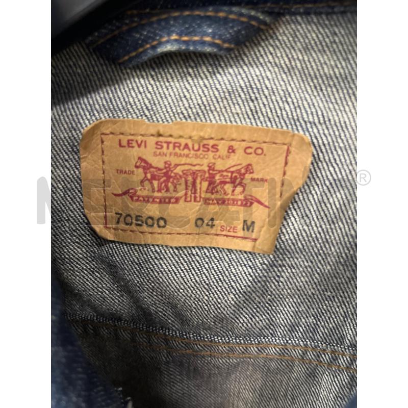 GIACCA UOMO DI JEANS BLU 2 TASCHE LEVIS  | Mercatino dell'Usato Teramo 3