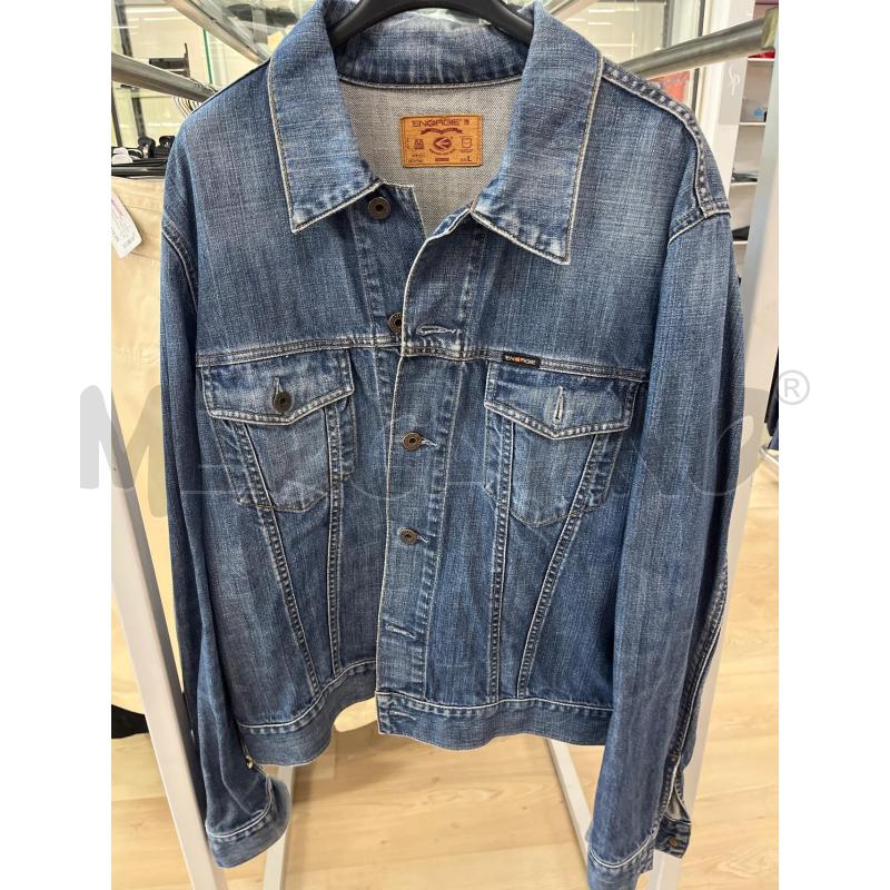 GIACCA UOMO ENERGIE DI JEANS CHIARO 2 TASCHE | Mercatino dell'Usato Teramo 1