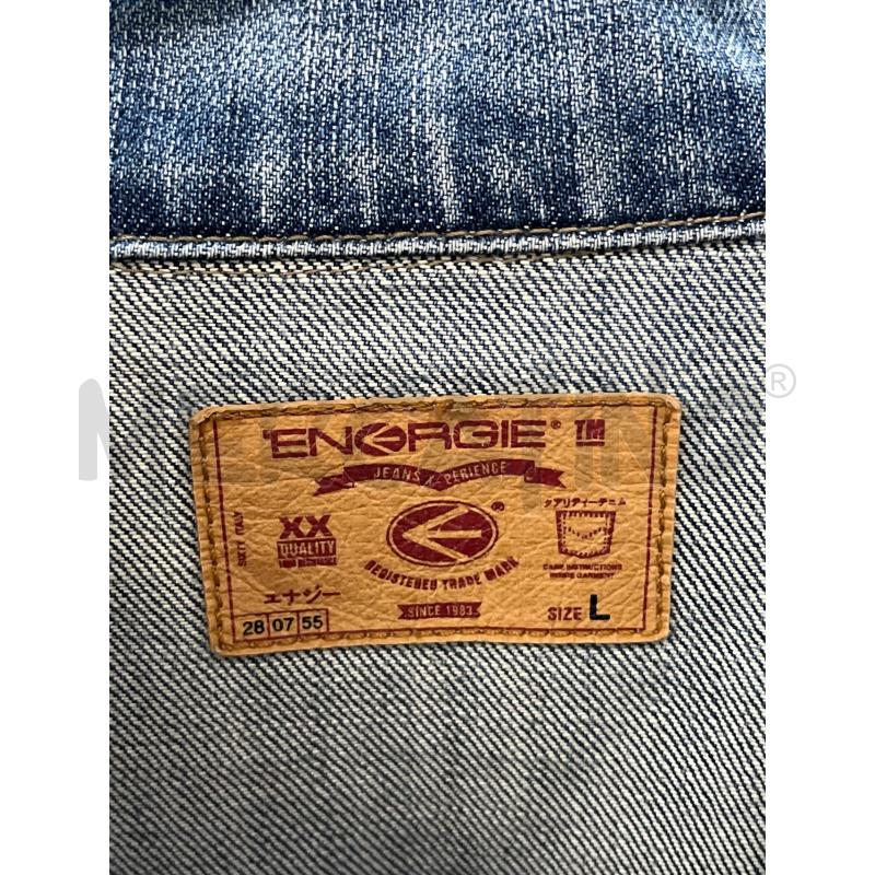 GIACCA UOMO ENERGIE DI JEANS CHIARO 2 TASCHE | Mercatino dell'Usato Teramo 3