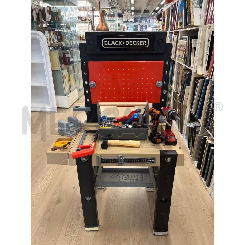 GIOCO BANCO LAVORO + ATTREZZI BLACK DECKER | Mercatino dell'Usato Teramo 1