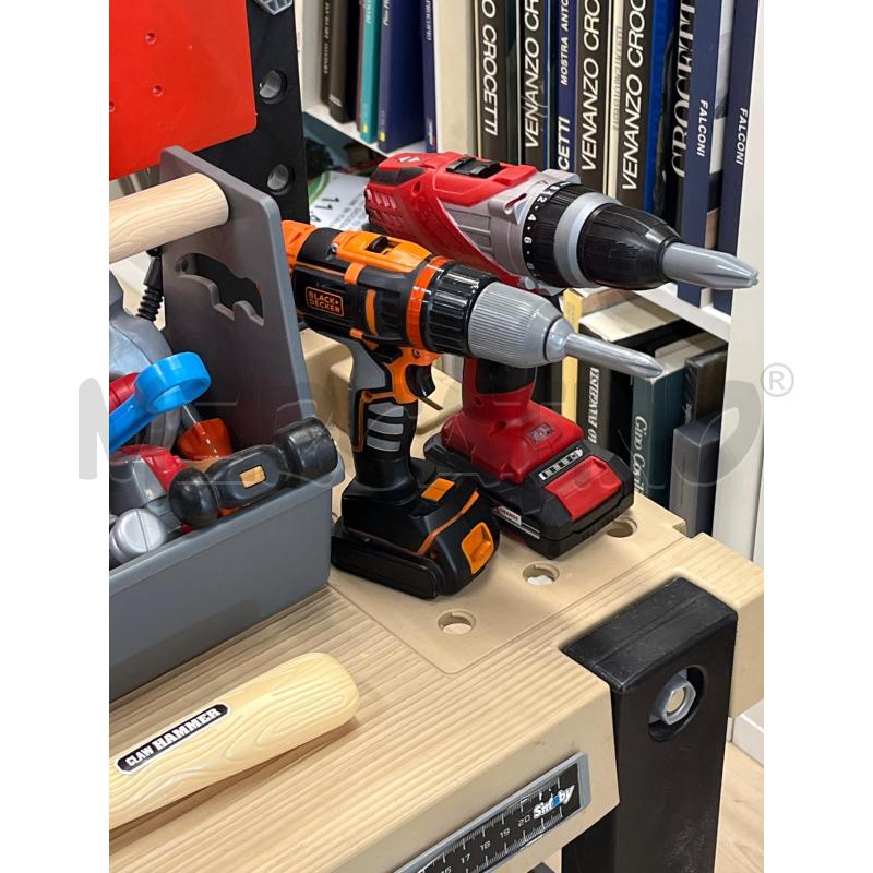 GIOCO BANCO LAVORO + ATTREZZI BLACK DECKER | Mercatino dell'Usato Teramo 4