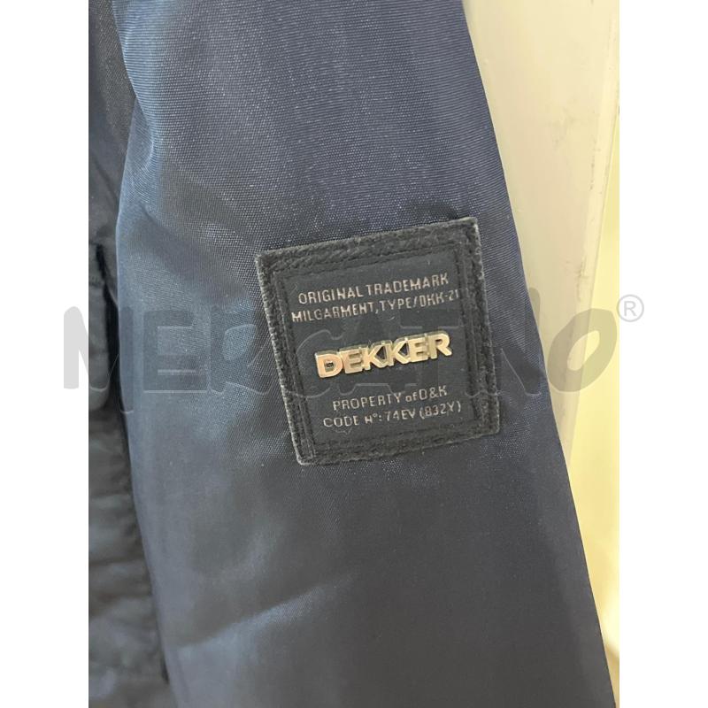 GIUBBOTTO UOMO DEKKER BLU NOTTE 3 BOTTONI | Mercatino dell'Usato Teramo 2
