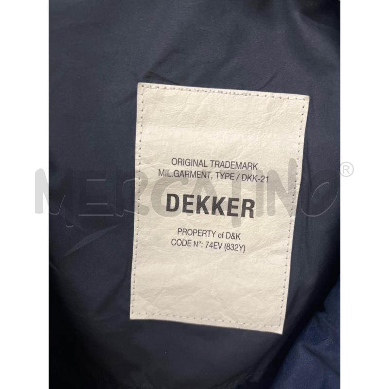 GIUBBOTTO UOMO DEKKER BLU NOTTE 3 BOTTONI | Mercatino dell'Usato Teramo 4