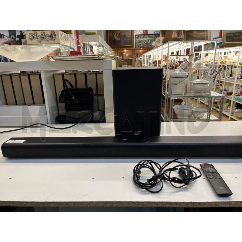 HOME THEATER JBL SOUNDBAR + SWUBWOOFER WIRELESS + TELECOMANDO - CINEMA SB550 | Mercatino dell'Usato Teramo 1