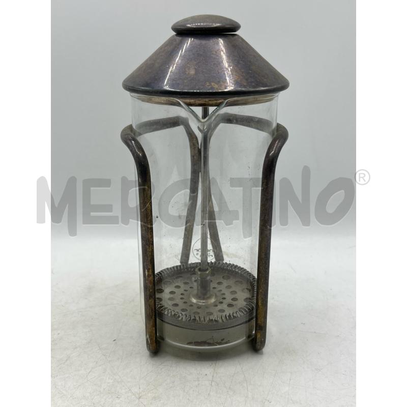INFUSORE O MONTALATTE VINTAGE IN VETRO E METALLO DA COLLEZIONE | Mercatino dell'Usato Teramo 3