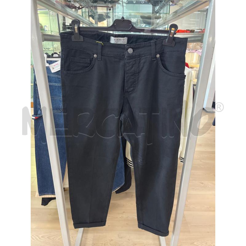 JEANS UOMO EXIBIT NERO BOTTONI ARGENTATI | Mercatino dell'Usato Teramo 1